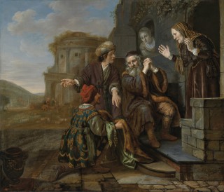 Joseph’s Bloodied Coat is Shown to Jacob  - 1