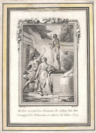 Jazon przysięgający wierność Medei