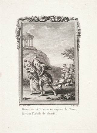 Jean-Jacques-André Le Veau, Hubert François Gravelot, 1767-1771