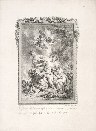 Augustin de Saint-Aubin, François Boucher, 1767-1771