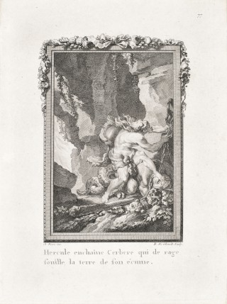 Herkules ujarzmiający Cerbera