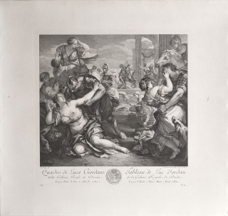 Dominique Sornique, René Gaillard, Charles-François Hutin, Luca Giordano, 1750-1757