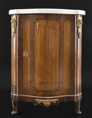 Corner inlaid cabinet - 1