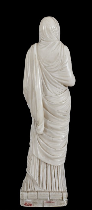 Statuette of a Vestal Virgin, - 2