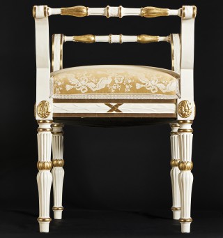 Neoclassical gondola seat - 2