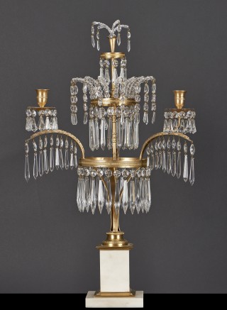 Three-sconce candelabra, so-called fountain - 2