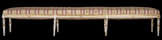 Classicist banquet sofa