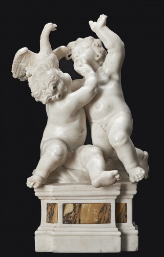 Putti with Eagle - 3