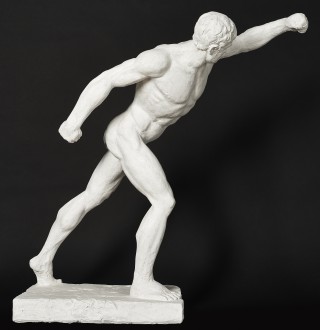 Fighting warrior, known as the "Borghese Gladiator" - 3