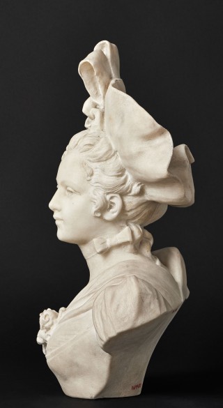 Bust of a Woman in a Hat - 2