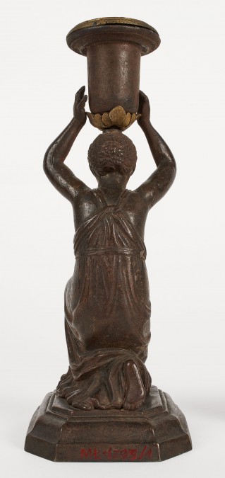 Candlestick with kneeling caryatid - 3