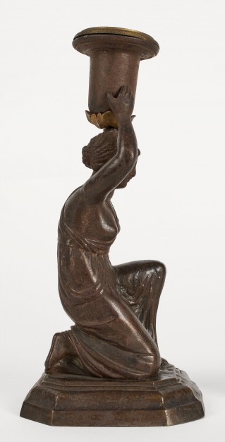 Candlestick with kneeling caryatid - 2