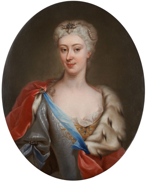 Portret Marii Klementyny Sobieskiej.