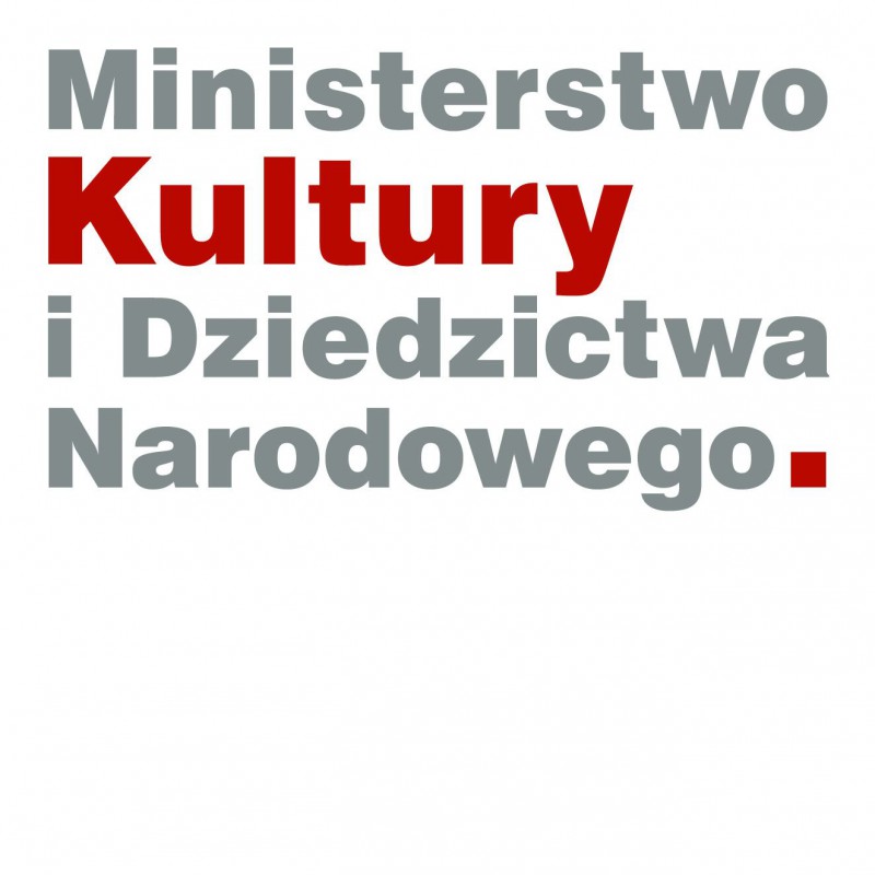 Napis Ministerstwo Kultury i Dziedzictwa Narodowego