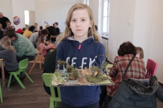 Makieta wykonana według projektu mech.build, fot. Anna Kuśmierczyk