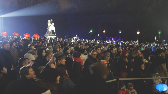 La Soirée d’hiver en lumière