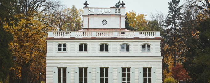 Biały Dom w Łazienkach Królewskich. 