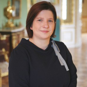 Monika Kawecka z Ośrodka Edukacji Muzealnej.