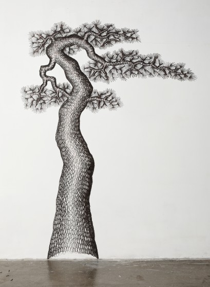 Rysunek przedstawiający drzewo.