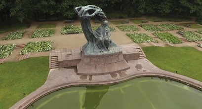 Pomnik Fryderyka Chopina.