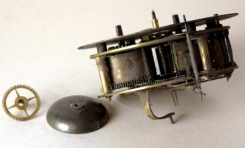 Metalowe elementy do zagarów.